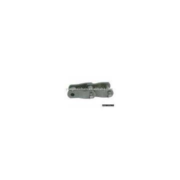 Heavy-duty cranked-link transmission chains