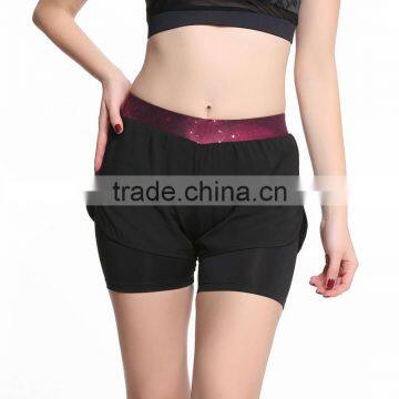 Women's Stretchable Quick Dry Tight Sweat Runing Fitness Shorts