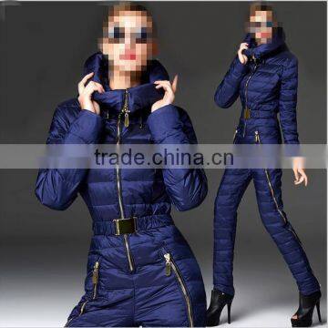 custom overall suit down snow suit adults suits women