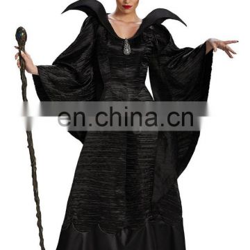 Adult Sexy Sleeping Beauty Black Gown Halloween Costume AGC054