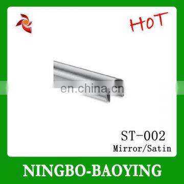 304 316 glass railing inox stair handrail pipe stainless steel u channel