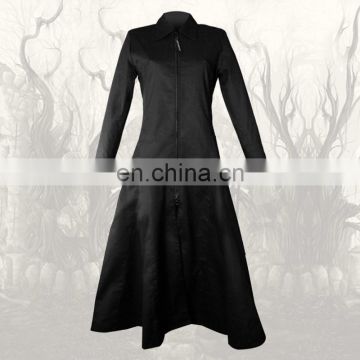 Laides Princes Venus Long Zipper Gothic Fashion Coat