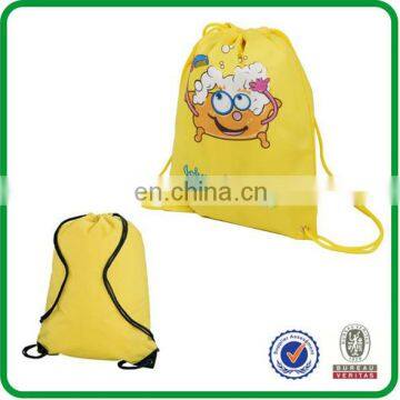 Cotton drawstring bag shopping bag