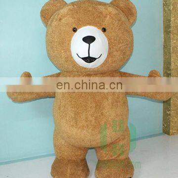 Factory Custom Make Inflatable Mascot Costume Bear Mascot Costume Plush Bear Mascot Costume for Sale photo-3