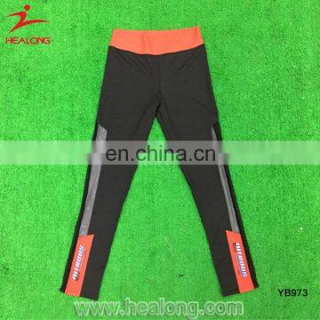 Womens Sublimation Custom Spandex Leggings And Tops