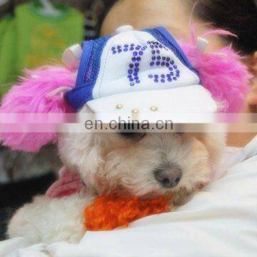 Lucky 75 diamond sports dog products application Pet hat