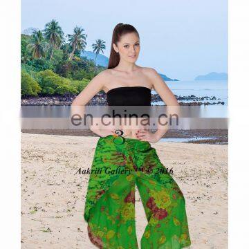 Harem Pants with String 100% Cotton Trouser Dance Indian Yoga Pants