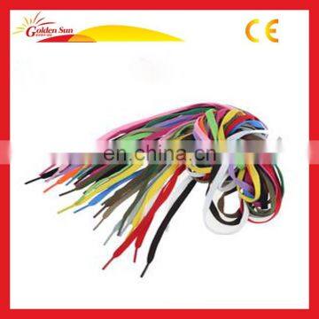 Customize Flat Polyester Shoelaces Wholesale With Plastic Tips