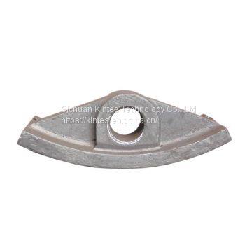 Scrap Recycling Yard Metal Scrap Recycling Shredder Spare Parts Cast Low Alloy Steel Rotor Caps