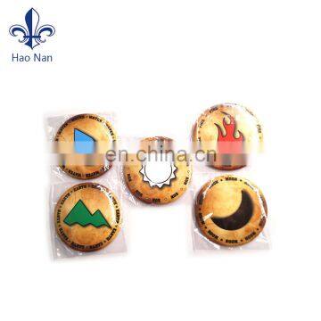 China Factory Custom Logo Button Badge With Safty Pin