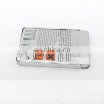 Slide Lid Curved Chewing Gum Candy Rectangle Metal Packaging Tin Boxes photo-3