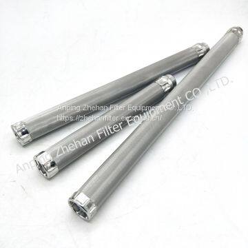 stainless steel Diesel engine candle filter element
