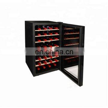 1 Door Electric Beer Cooler, Glass Upright Wine Freezer, Stainless Steel Bar Fridge Restaurant Equipment