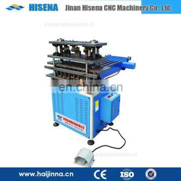 KDJ different profile hardware mounting hole hydraulic aluminium punching machine