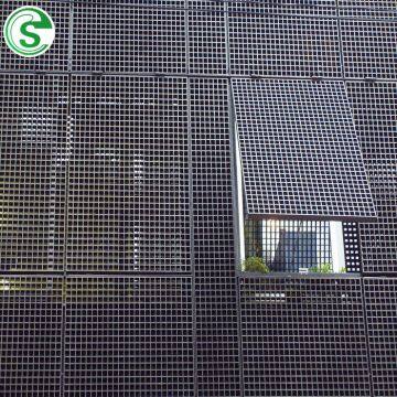 Military Base Buildings Hard Strength Flat Steel Bar Welded Grating Security Fence Wall photo-3