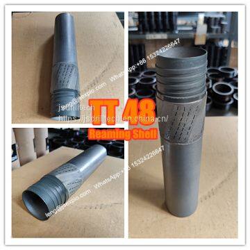 LTK48, TT48 reaming shell, impregnated diamond core drill bits, exploration drilling bit, rock coring, geotechnical drilling bits