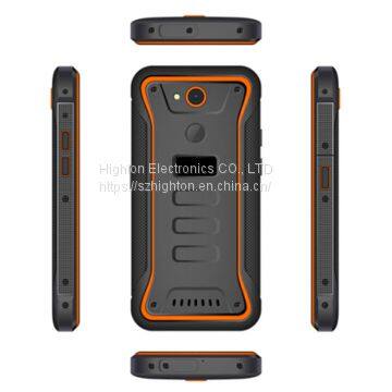 5.5 Inch Quad Core Android 8.1 Mobile Phone IP67 Rugged Phone 4G LTE Smartphone With 4000mAh Battery photo-2