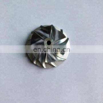 CT16V 36.04/48.00mm 6+6 blades Point milling turbo billet/milling/aluminum 2618 compressor wheel for 17201-11070/11080