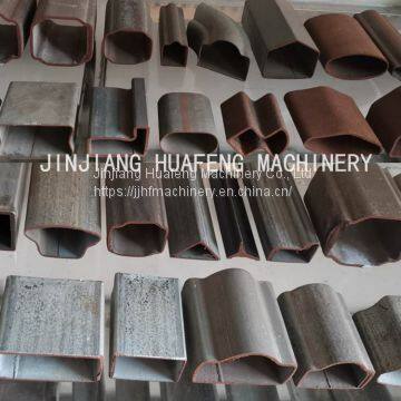 Iron Steel Section Pipe Roll Forming Machine photo-3