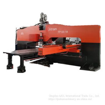 Hydraulic Thick Plate CNC Punching Machine-PuHua