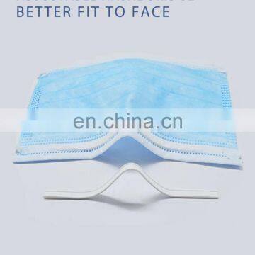 Light Blue 3 Ply Face Mask Nonwoven Medical Disposable Facemask photo-4