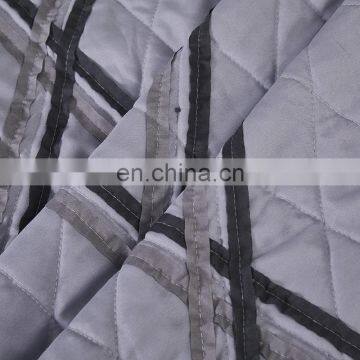 Patchwork Reversible Queen 90gsm Microfiber Fabric Quilt Bedspread Set photo-4