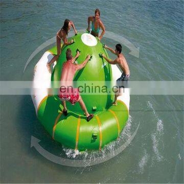Durable PVC Inflatable Water Spinner Air Rotation Floating Water Toy Commercial Water Floating Saturn photo-2