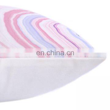 Luxury Home Indoor Soft Silky Satin Geometric Marble Texture Square Decorative Throw Pillow Cases Cushion Cover photo-5