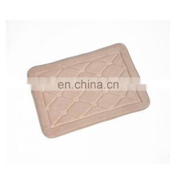 Bathroom Mats Non Slip Bath Floor Mats Water Absorbent Coral Fleece Surface Fast Dry Soft Comfortable Stylish Bathroom Rugs photo-3