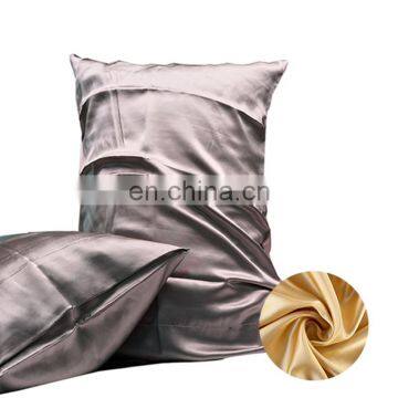 New Arrival Envelope 50*75cm Size Both Sided 19mm Pure 100 Mulberry Satin Silk Pillow Case For Home Decor