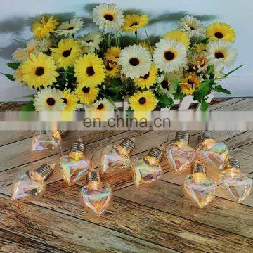 Hot Selling Plastic Heart Shape 10 LED String Light For Valentine Wedding Home Decoration photo-2