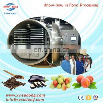 Industrial Freeze Dry Machine for Pepper, Eggplant, Pear, Peach, Apple, Papay Processing photo-2