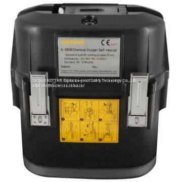 ASTTAR K-SB60 CE Certified 60 Minutes Isolated Chemical Oxygen Self Rescuer for Confined Space photo-2