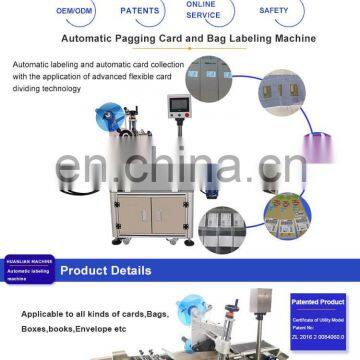 Automatic Top Label Dispenser Cheese Bag Surface Egg Tray Labeling Machine photo-4