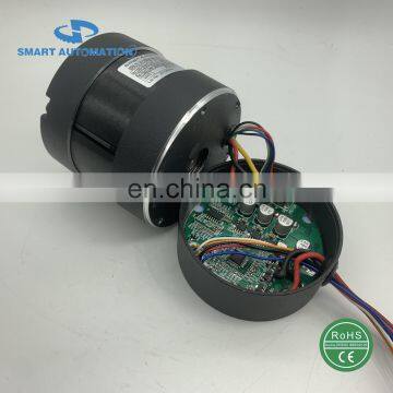 80mm High Torque Brushless dc Gear Motor Rated 30Nm With 24 Volt Controller Integrated photo-4