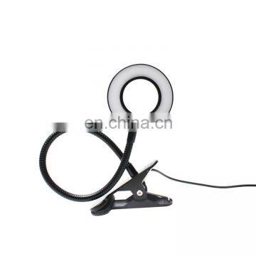 Shenzhen Supplier Wholesale OEM Metal Usb Port Nail LED Clip Light Table Clamp Lamp photo-2