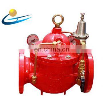 fire fighting water supply system filter type pressure relief valve