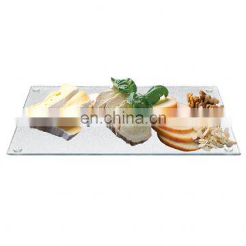 China Toughened Glass Cutting Board With Nice Sticker