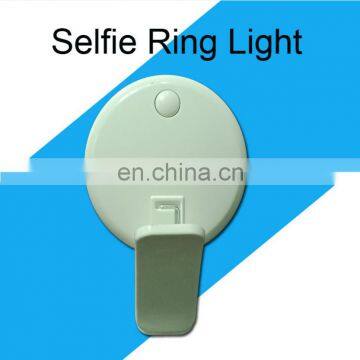 Rechargeable Camera Selfie Ring Light Flash Mobile Cell Phone Sefie Fill LED Light With 3 Modes