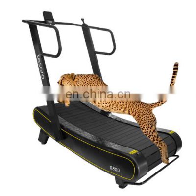 Self-Generating Chinese new  wholesale gym equipment homeCurved treadmill & air runner  running machine speed fit treadmill