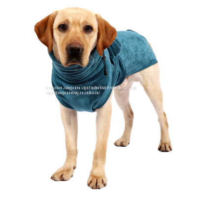 New Style Super Absorbent Quick-dry Towel Small and Large Design Dog Coat Pet Clothes photo-3