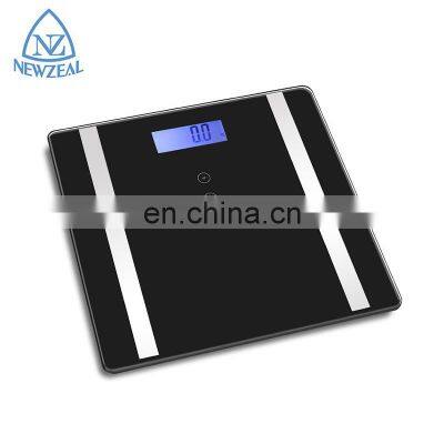 High End Digital Electronic Personal Analyzer Glass High Water Body Fat Scale