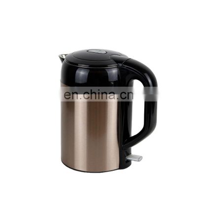 Wholesales hot tea kettle water electric SS304 Cordless Cool Touch 1800w