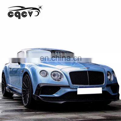 Beautiful Carbon Fiber Material Body Kit Suitable for Bentley Continental GT in st Style Front Lip Rear Lip Side Skirts Canard photo-4