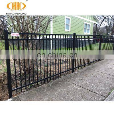 ISO9001 cheap garden decorative metal prefab fence panels for house