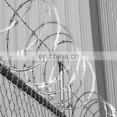 Hot Dipped Galvanized Low Price Blade Barbed Wire Concertinarazor Wire