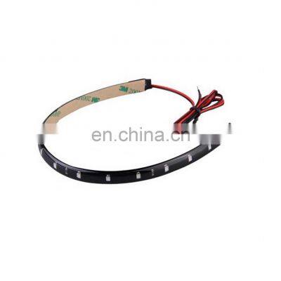 15 LED 30cm Car Decoration Light Motor Vehicle Flexible Waterproof Led Strip Light 5 Color LED Light Strip photo-2