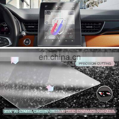 Navigation Instrument Panel Screen Protective Films Tempered Glass Screen Protector For Renault Zoe 2021 photo-4