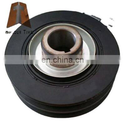 Excavator Crankshaft pulley for diesel engine 4JB1 Crankshaft pulley