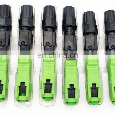 SC Optic Fiber Fast Connector Single Mode UPC APC Simplex Fiber Optic Quick Connector SC Fiber Adapter photo-2
